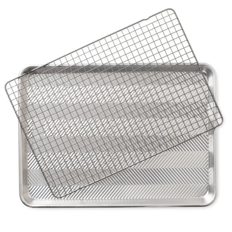Prism Half Sheet Pan with Oven-Safe Nonstick Grid