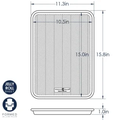 Prism 3 Piece Baking Sheet Set