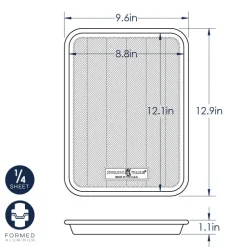 Prism Quarter Sheet Pan with Lid