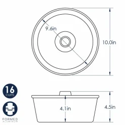 ProForm Angel Food and Pound Cake Pan