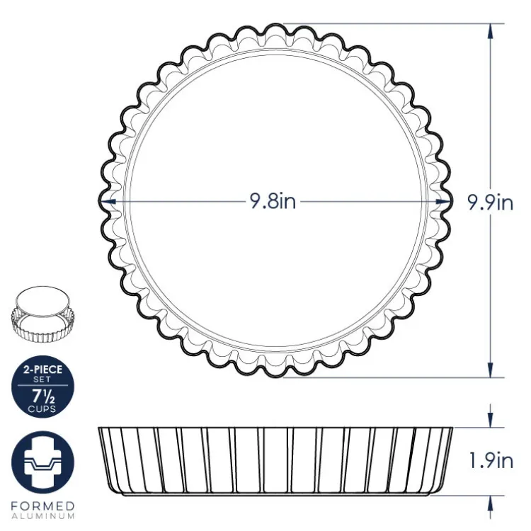 Quiche and Tart Pan