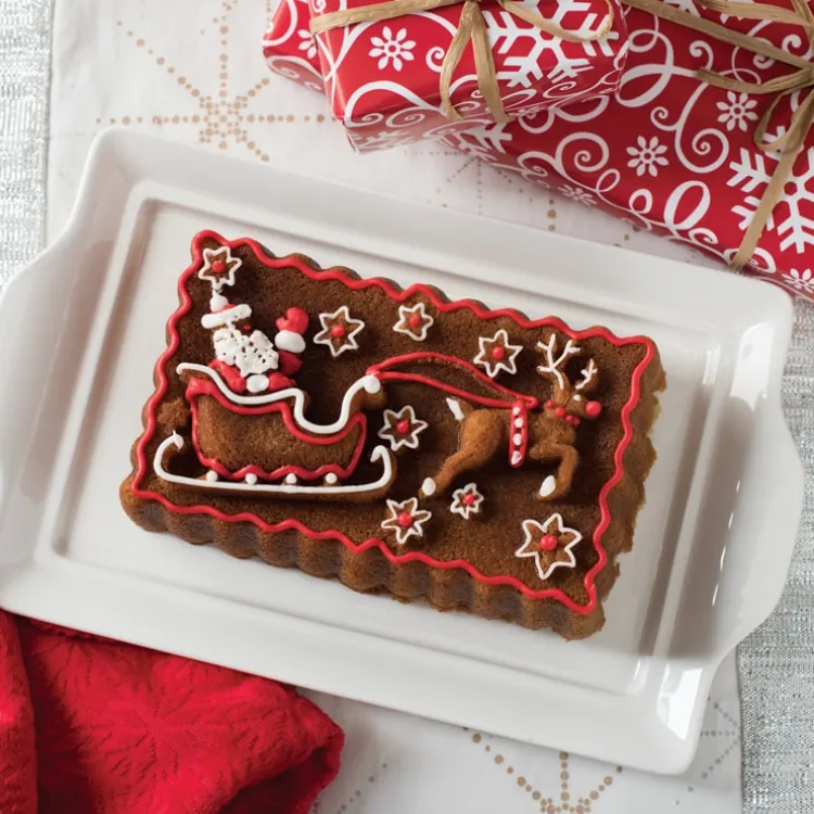 Santa's Sleigh Loaf Pan