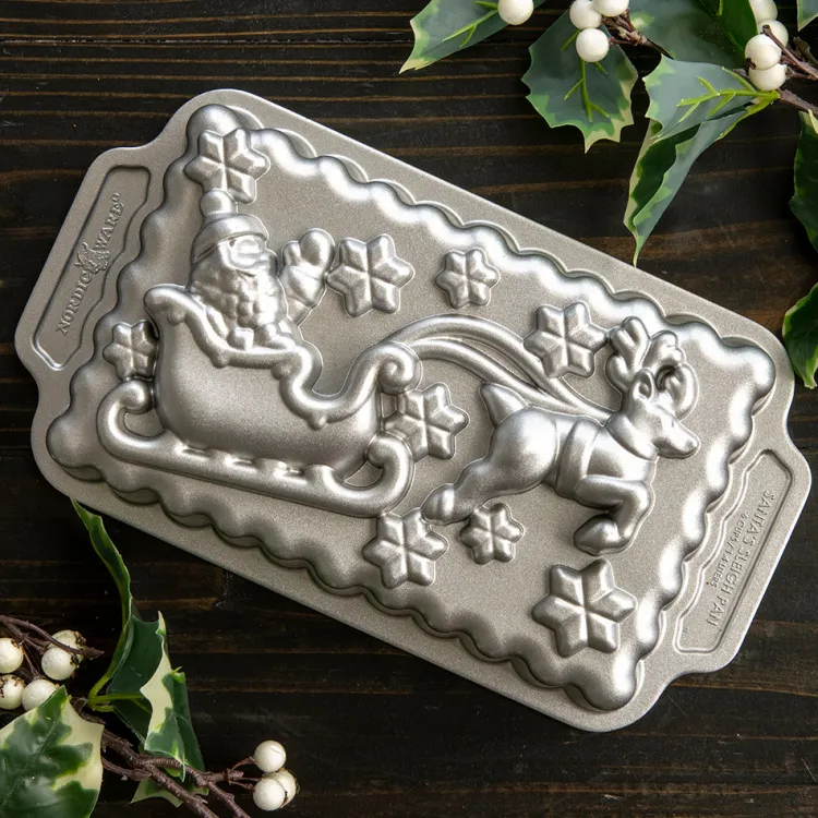 Santa's Sleigh Loaf Pan