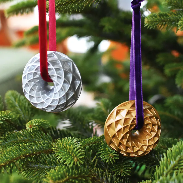 Set of 2 Collectible Cast Ornaments, Jubilee Bundt®