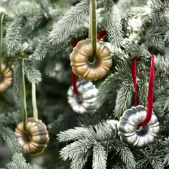 Set of 2 Collectible Cast Ornaments, Classic Bundt®