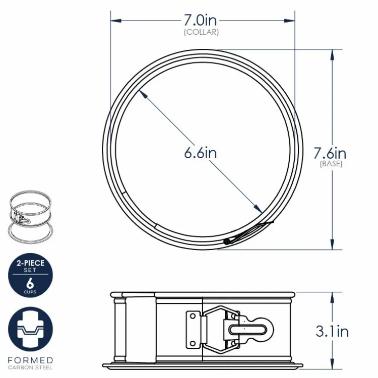 7" Springform Pan