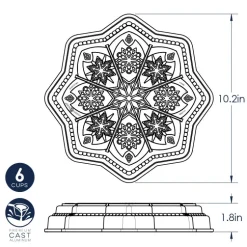 Sweet Snowflakes Shortbread Pan