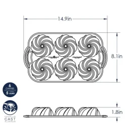 Swirl Bundtlette® Pan