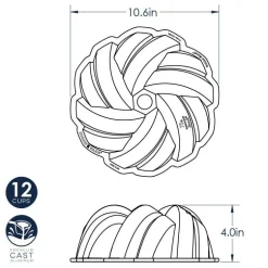 75th Anniversary Braided Bundt® Pan