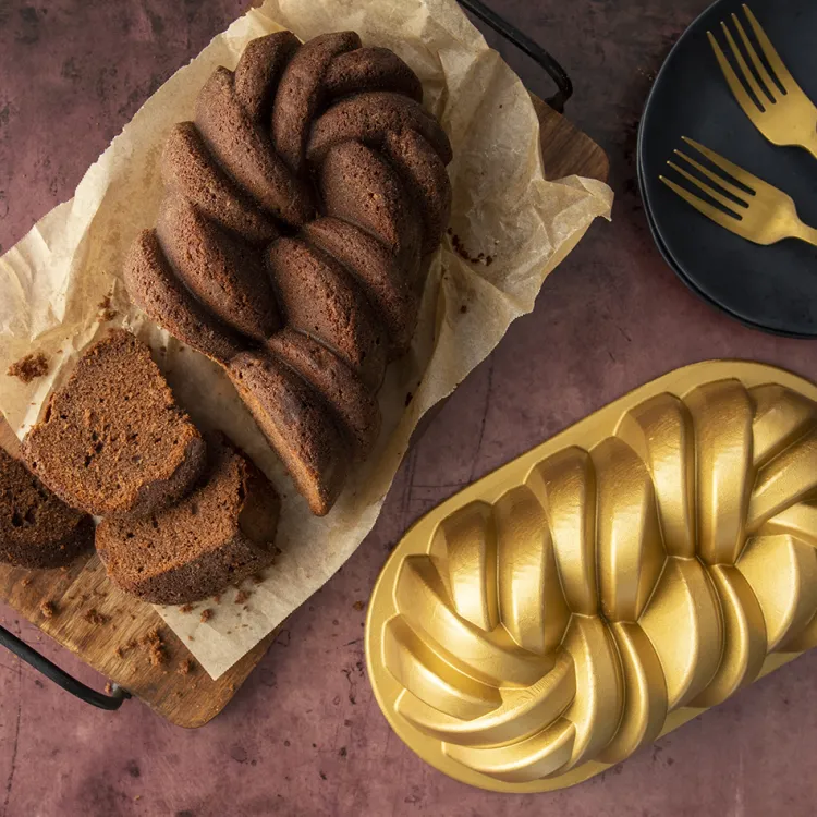 75th Anniversary Braided Loaf Pan