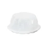 Translucent Bundt® Cake Keeper - White