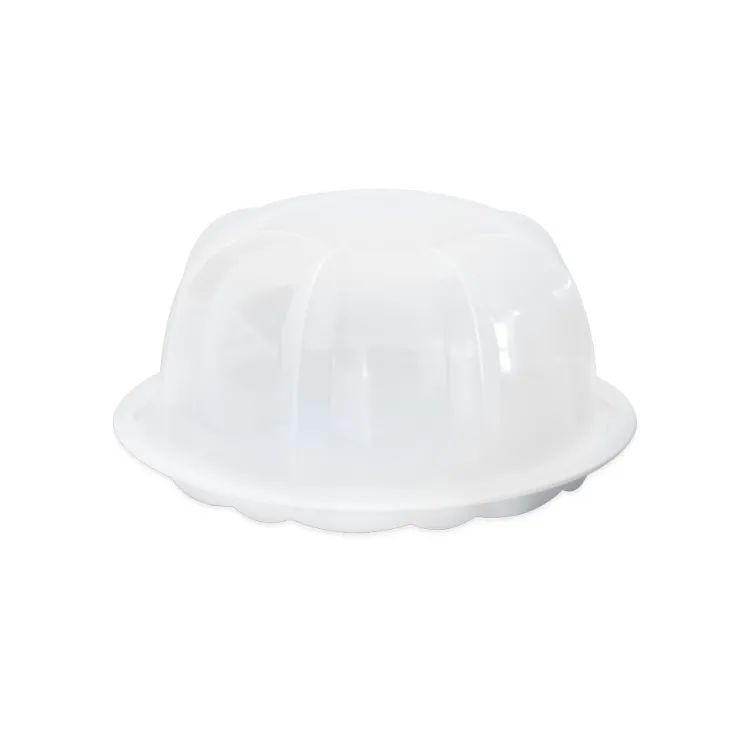 Translucent Bundt® Cake Keeper - White
