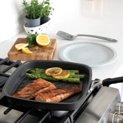 Verde™ Ceramic Nonstick Searing Grill Pan