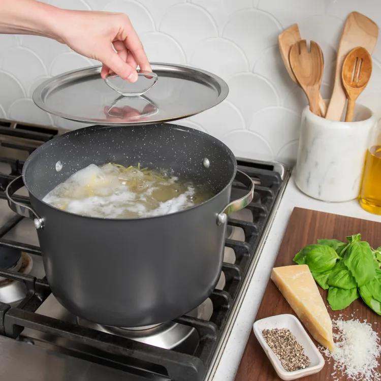 Verde™ 8 Qt Stock Pot with Lid