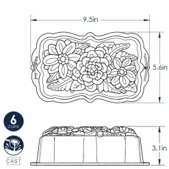 Wildflower Loaf Pan