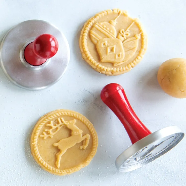 Yuletide Cookie Stamps