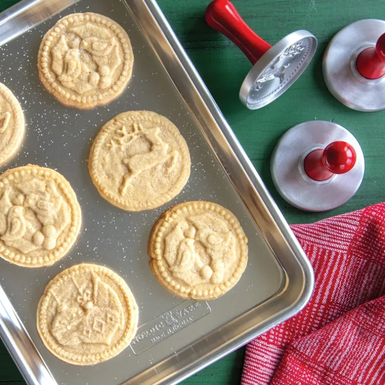 Yuletide Cookie Stamps