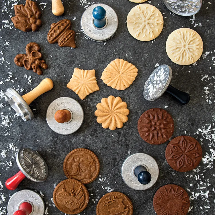 Yuletide Cookie Stamps